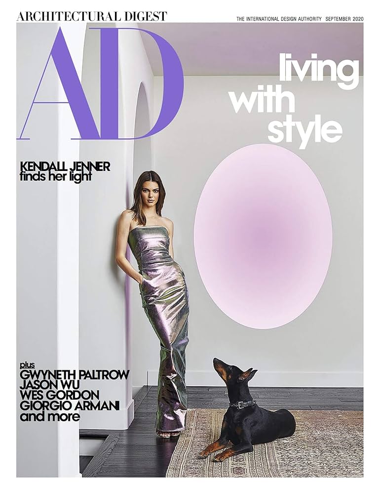 Architectural Digest Magazine (September, 2020) Living with